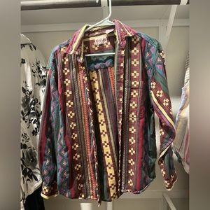 Vintage Kisses Button down